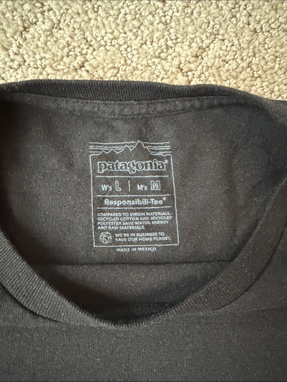 Patagonia Adult Fitz Roy Icon Responsibili-Tee T-Shirt Unisex Men’s M/Women’s L - Picture 8 of 12